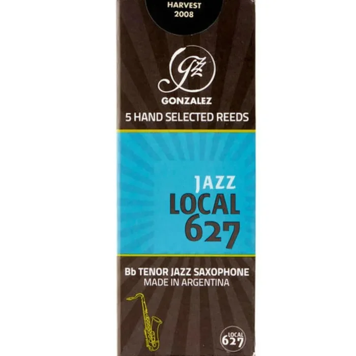 Gonzalez Tenor Saxophone ‘Local 627’ Jazz Reeds Strength 4, Box of 5