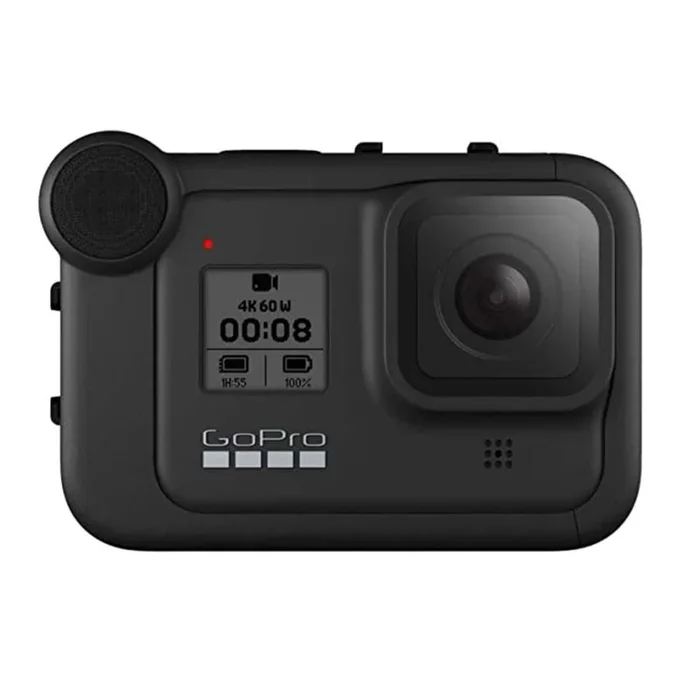 GoPro Hero 8 Hypersmooth Streamlined 4k Action Camera Media Mod – Black with 2 Year Warranty