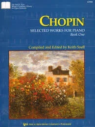 GP390 – Chopin – Selected Works for the Piano – Book 1