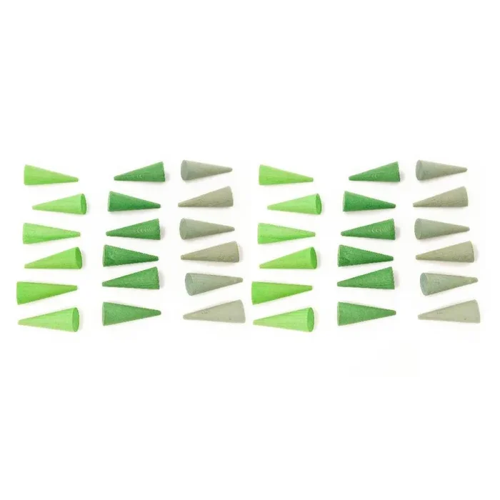 Grapat mandala greens cones 36 pcs