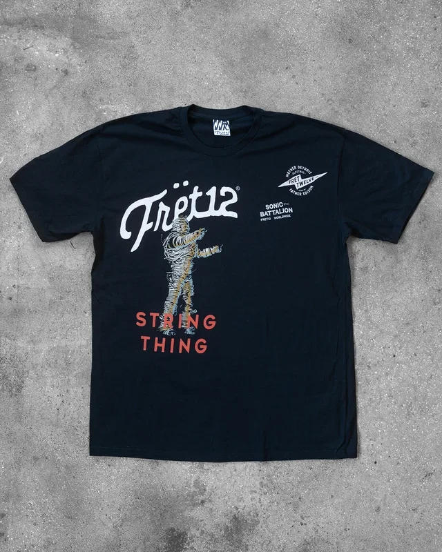 GRAPHIC ARCHIVE TEE – BLACK – Size 3XL [9/16]