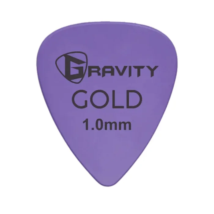 Gravity Picks GP10PU 1.0mm Gold Series Purple
