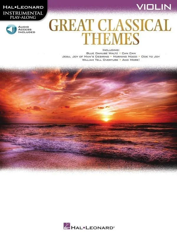 Great Classical Themes for Violin with Online Accompaniments