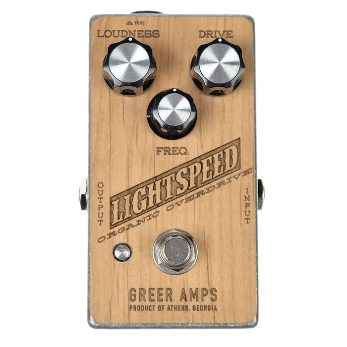 Greer Amps Wooden Lightspeed Organic Overdrive