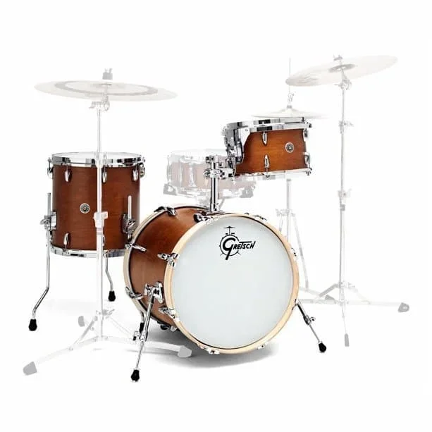 Gretsch Brooklyn 4pc Jazz Drum Set Satin Mahogany
