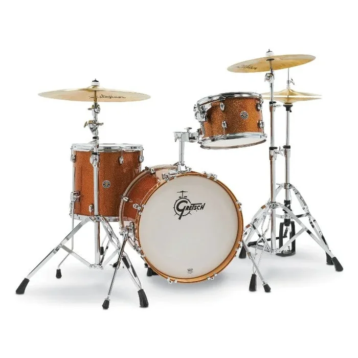 Gretsch Catalina Club 3pc Drum Set 18/12/14 Bronze Sparkle