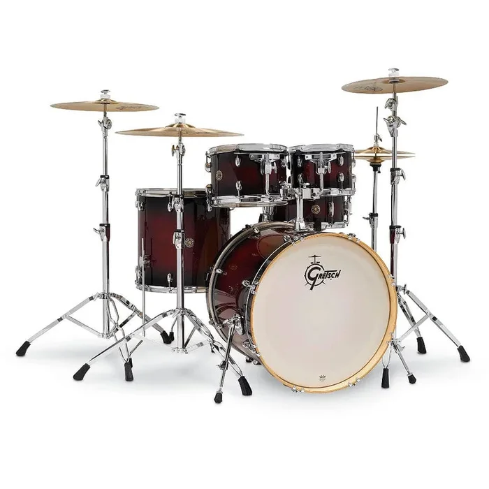 Gretsch Catalina Maple 5pc Drum Set 22/10/12/16/14 Deep Cherry Burst
