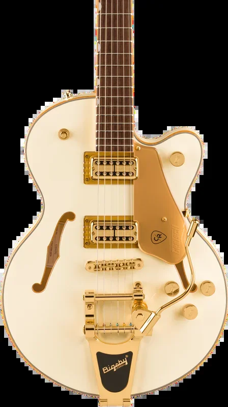 Gretsch Electromatic Chris Rocha Broadkaster Jr. Center Block Vintage White