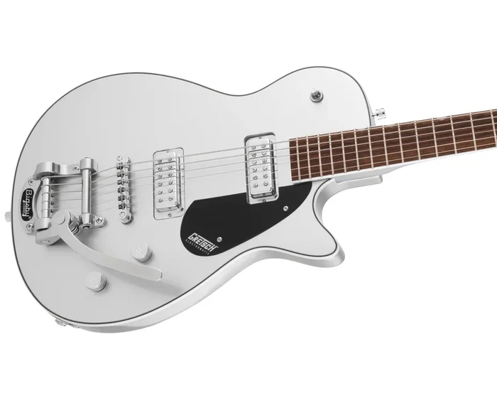 Gretsch G5260T Electromatic® Jet Baritone with Bigsby – Airline Silver