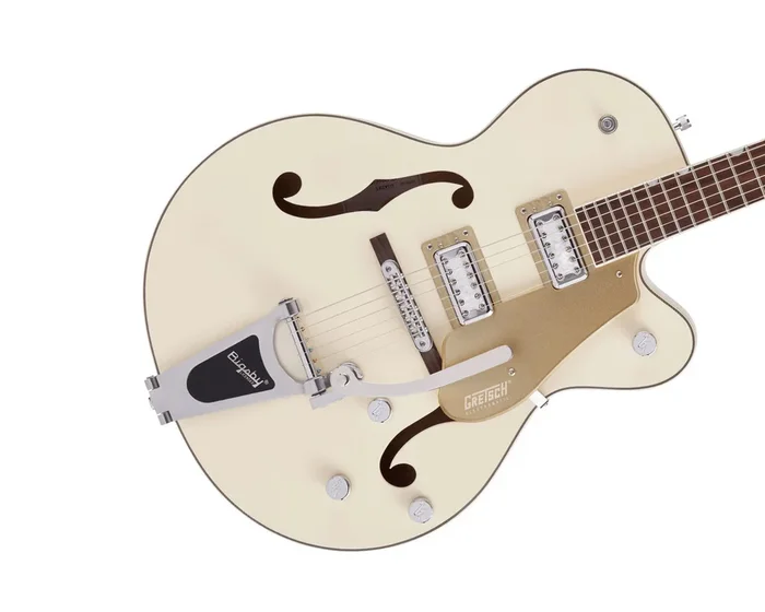 Gretsch G5410T Limited Edition Electromatic – Two Tone Vintage White with Casino Gold