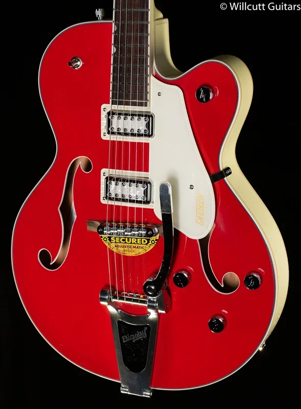 Gretsch G5410T Limited Edition Electromatic Tri-Five Hollow Body Single-Cut with Bigsby Two-Tone Fiesta Red/Vintage White