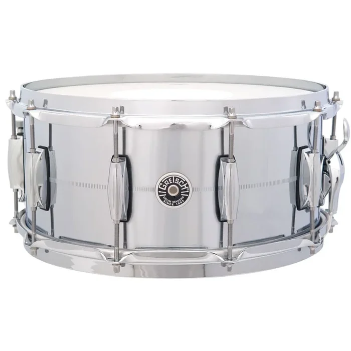 Gretsch GB4164S Brooklyn Steel Snare Drum 14×6.5