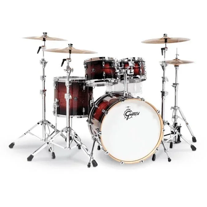 Gretsch Renown 4pc Drum Set 22/10/12/16 Cherry Burst