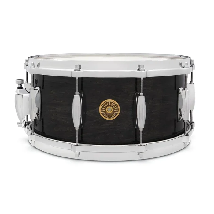 Gretsch USA Custom Ridgeland Snare Drum 14×6.5 Gloss Ebony