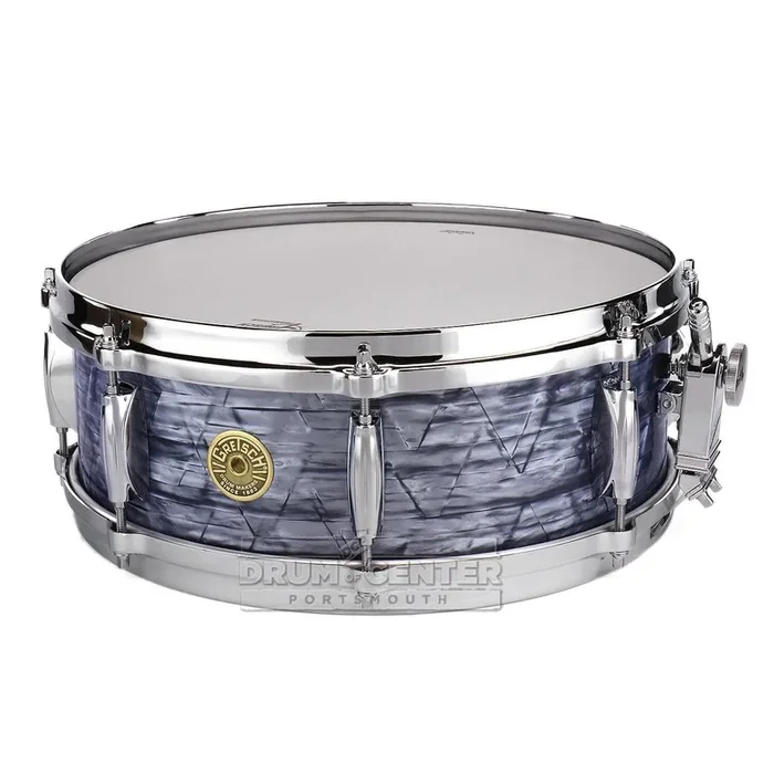 Gretsch USA Custom Snare Drum 14×5 8-Lug Sky Blue Pearl w/Micro-Sensitive Strainer