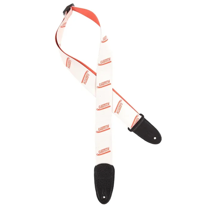 Gretsch Vibrato Arm White/Orange Strap