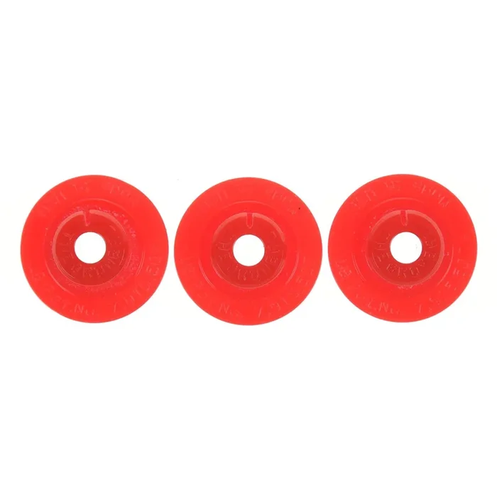 Grombal Cymbal Grommet Red (3-Pack)