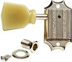 Grover 135N Keystone Vintage Style Tuners 135 Keys Set Les Paul 3×3 – NICKEL