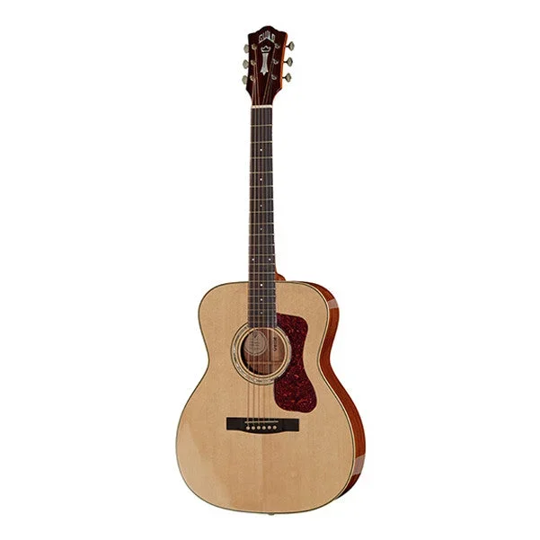 Guild OM-140 Westerly Dreadnought Electro Acoustic Guitar – Natural High Gloss
