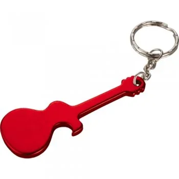Guitar Keychain – Red
