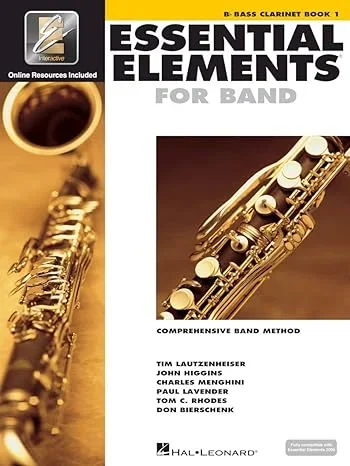 Hal Leonard – Essential Elements – Band – Bass Clarinet – Book 1