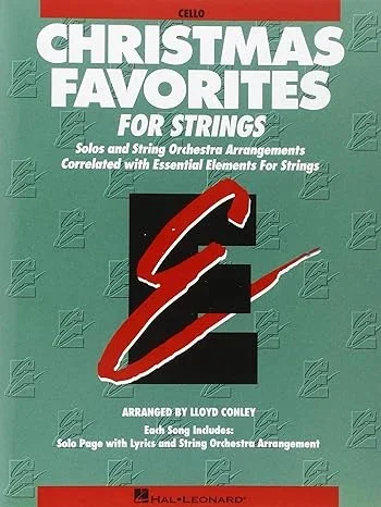 Hal Leonard – Essential Elements – Strings – Cello – Christmas Favorites