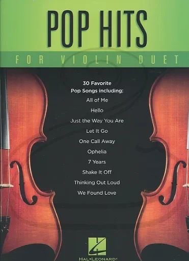 Hal Leonard: (collection) Pop Hits for Violin Duet (2 violins)