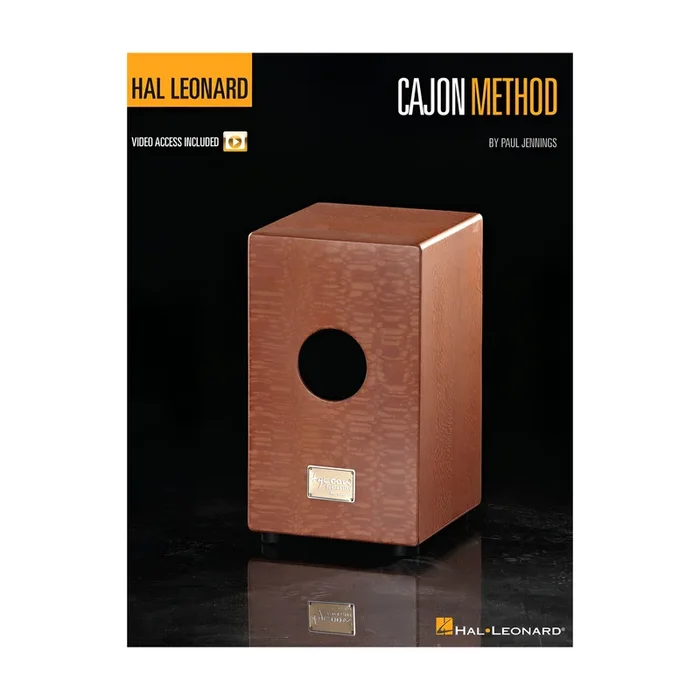 Hal Leonard HL00138215 Cajon Method – Book and Online Video