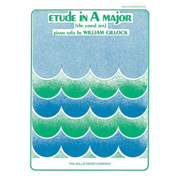 Hal Leonard HL00404716 Etude In A Major (The Coral Sea)