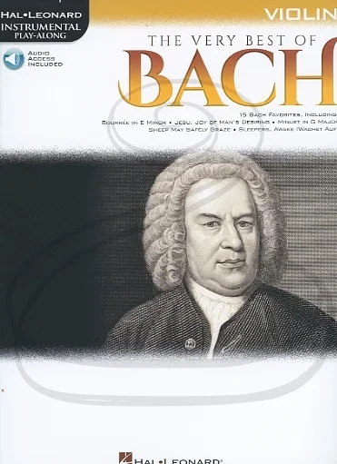 Hal Leonard Instrumental Play-Along: The Very Best of Bach (violin)(audio access) Hal Leonard