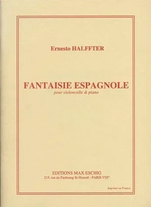 Halffter, Ernesto: Fantaisie Espagnole (cello & piano)