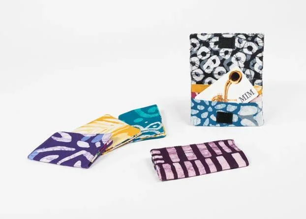 Hand-Batiked Pocket Wallets