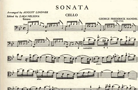 Handel, G.F.Sonata in G minor (cello & piano)