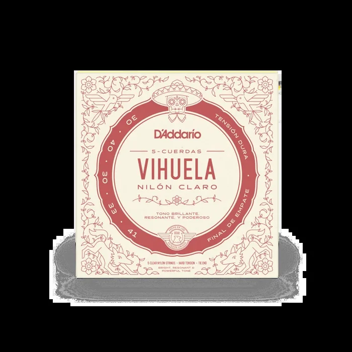Hard Tension Vihuela Strings by D’Addarío