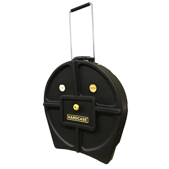 Hardcase 22″ Black Cymbal Case With Wheels