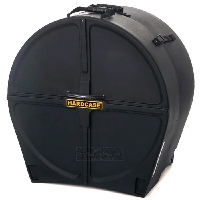 Hardcase Individual Drum Cases: 26″ Bass Case w/Wheels