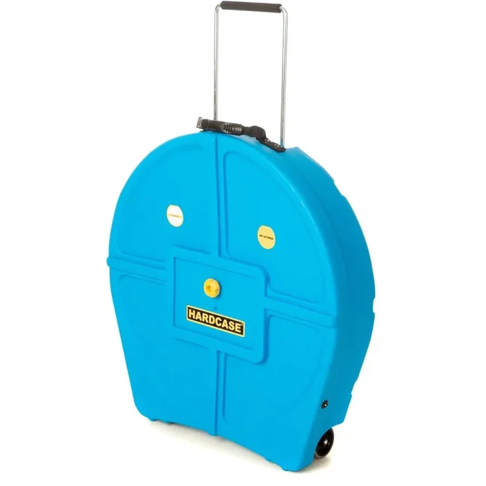 Hardcase Rolling Cymbal Case 24″ Light Blue