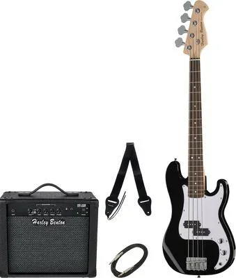 Harley Benton PB-Shorty BK Standard Set 1