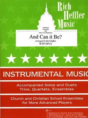 Heffler, R.: And Can It Be?(viola & piano)