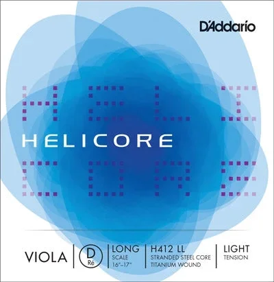 Helicore Viola D String – Long Scale – Light Gauge (Steel/Titanium)
