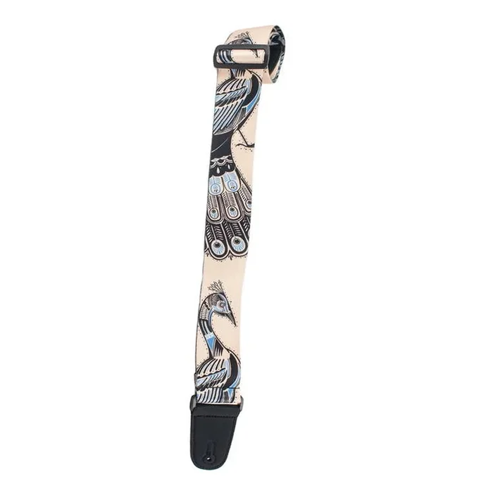 Henry Heller 2″ Artist Series Sublimation Design Strap – Peacock