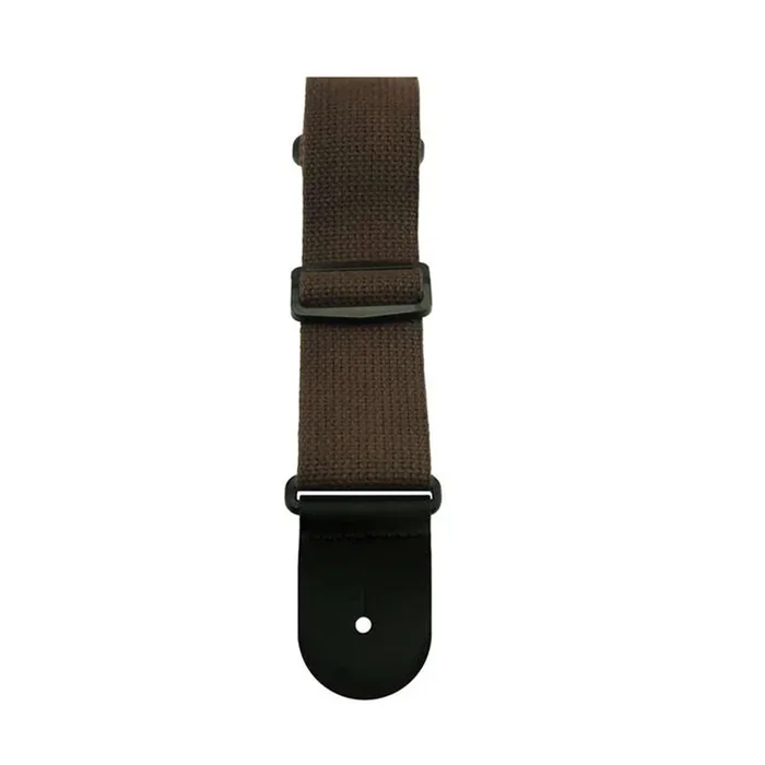 Henry Heller 2″ Cotton Guitar Strap – Brown