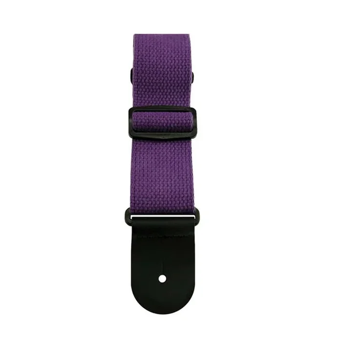 Henry Heller 2″ Cotton Guitar Strap – Purple