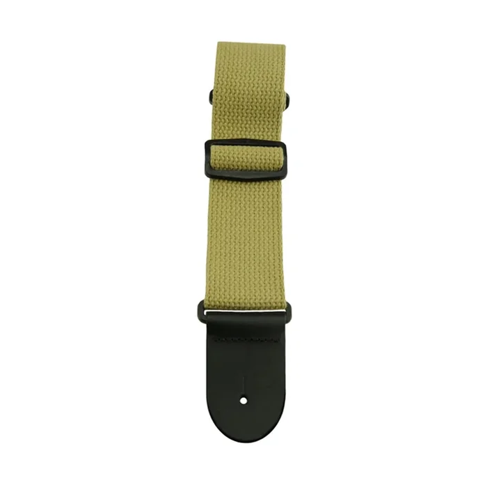 Henry Heller 2″ Cotton Guitar Strap – Tan