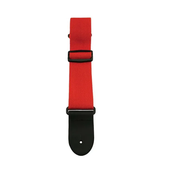Henry Heller 2″ Polypro Guitar Strap – Red