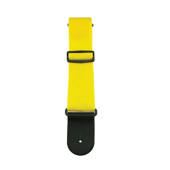 Henry Heller 2″ Polypro Guitar Strap – Yellow