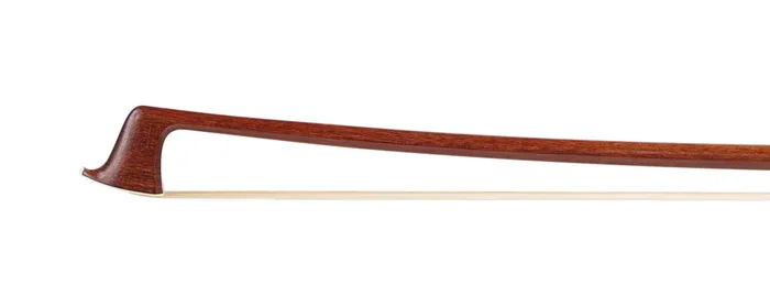 HERBERT WANKA* round Pernambuco violin bow, silver & ebony, Germany 60.2 g. | Metzler Violins