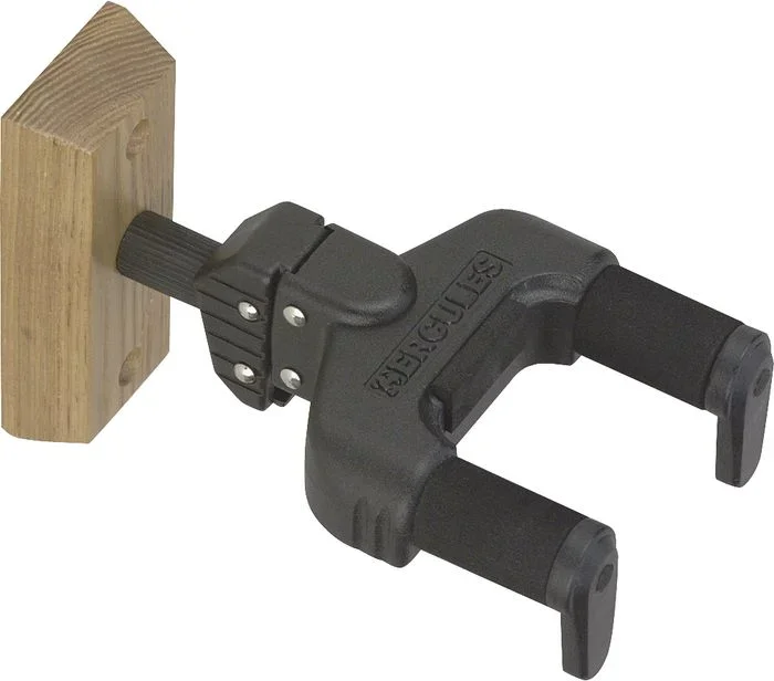 Hercules GSP39WB Plus Autogrip System Guitar Hanger, Steel Wall Mount, Short Arm