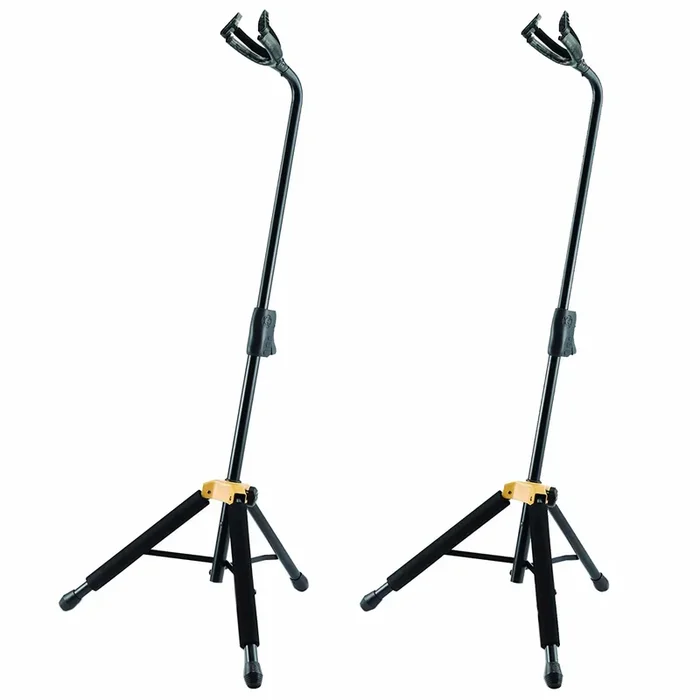 Hercules Universal Guitar Stand 2 Pack Bundle