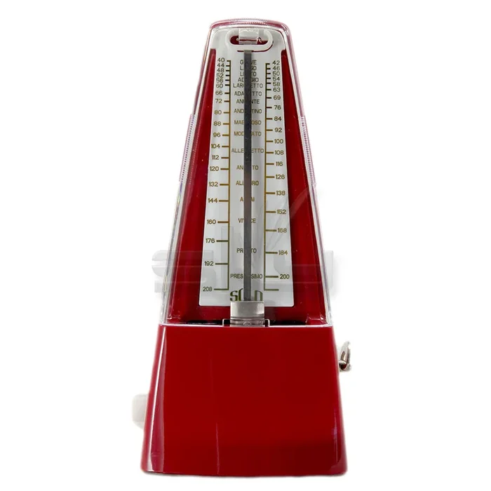 High Quality New Style SOLO350 Mechanical Metronome Red Color
